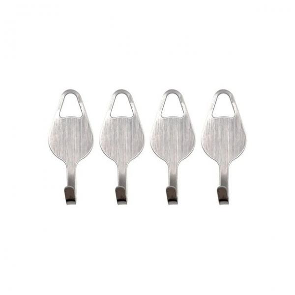 주방벽면후크 벽걸이 모자걸이 가방걸이 행거 소형 4p