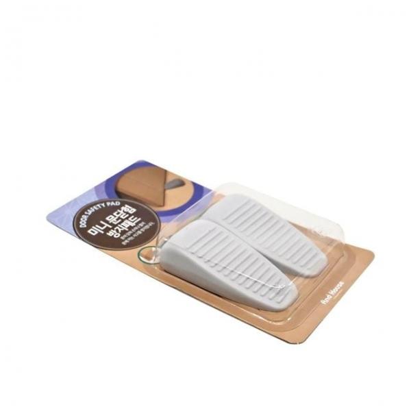 학원도어스토퍼 말굽모양받침 원터치스토퍼 무타공받침대 도어패드 미니2p