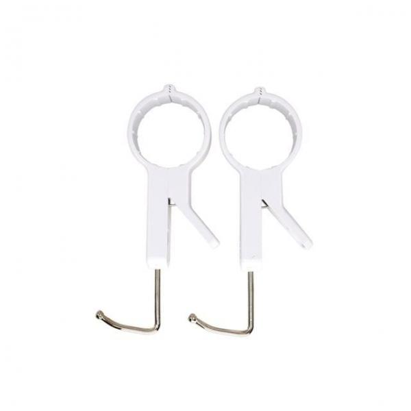 수건집게고리 강력흡착후크 소품걸이 흡착식걸이 욕실소품걸이 특대형2p