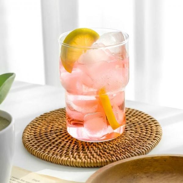 심플하고 안전한 내열유리컵 400ml