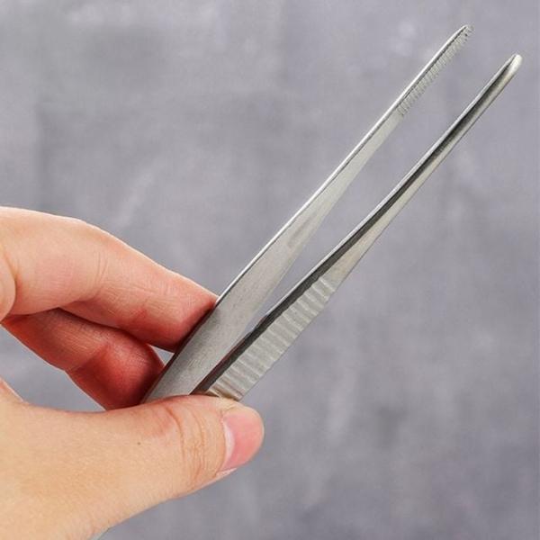 스텐 주방 요리용 집게 다용도 핀셋 직선형 25cm 30cm