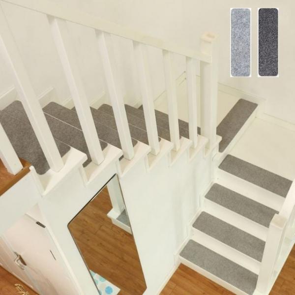 키밍 계단매트 미끄럼방지 패드 입구 55x20x0.2cm