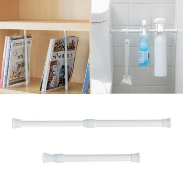 미니 압축봉 미니봉 틈새 정리 커튼 걸이 18-29cm