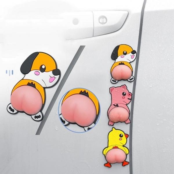 키밍 문콕방지가드 6개입 귀여운 자동차 도어