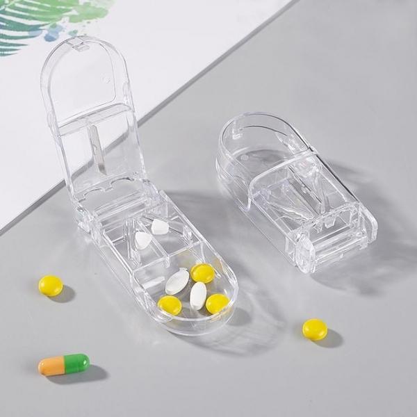 투명 알약 커팅 자르기 약 절단기 케이스 통 DD-11907