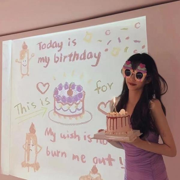 미니 빔프로젝터 생일 파티 조명 미니빔 DD-11766