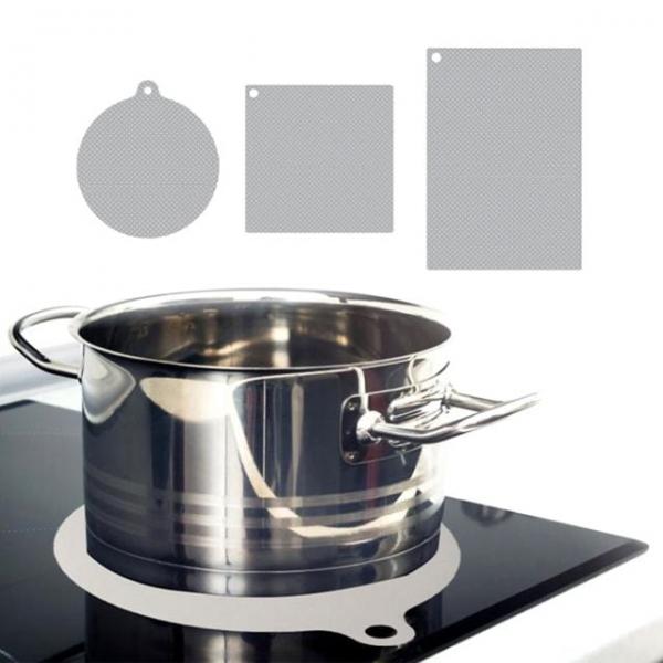 실리콘 인덕션 보호매트 스크래치방지 패드 덮개 깔판