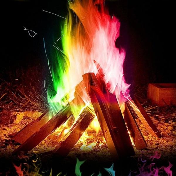 캠핑 파이어 불멍  오로라불꽃 가루 10g DD-11172