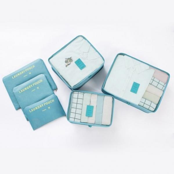 (KC인증)캠핑 여행용 캐리어 파우치 6종세트 DD-10130