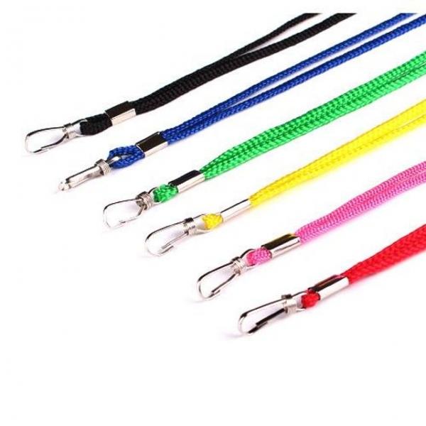 칼라 한쪽 고리 명찰용 목걸이 줄 3mm