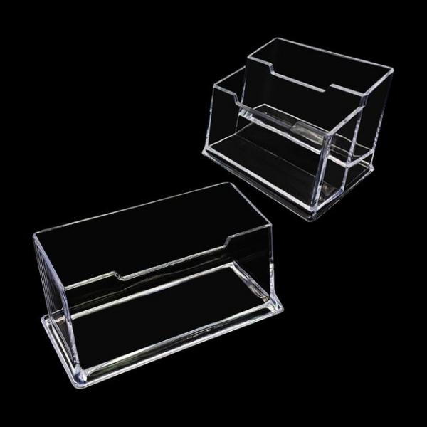 투명 아크릴 명함꽂이 2단 명함집 케이스 DD-10501