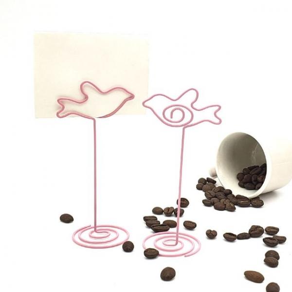 스텐딩 메모 꽂이 새