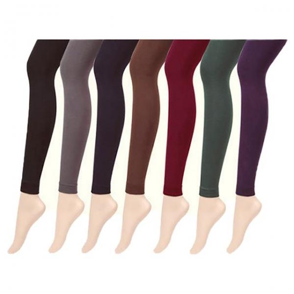 깔끔한 디자인 어디든 어울리는 무발 기모 레깅스