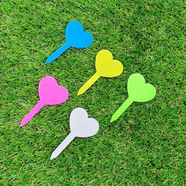 하트 식물 이름표