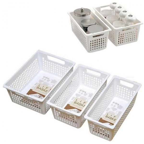 바구니 조미료 보관 욕실 주방 정리 수납 바스켓 3호