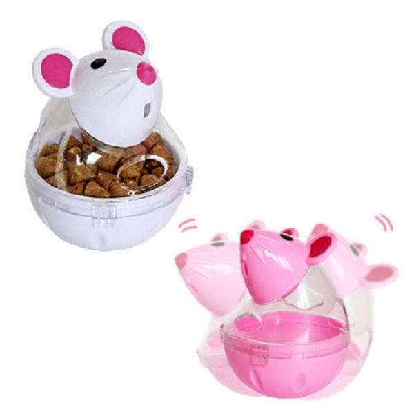 강아지 장난감 덴탈 고양이 마우스 스낵볼 색랜덤