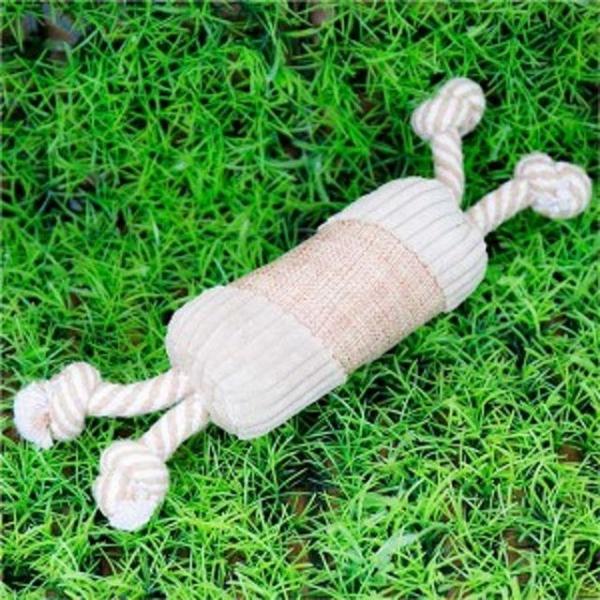 강아지 장난감 봉제 실타래 핫바 인형 터그 놀이