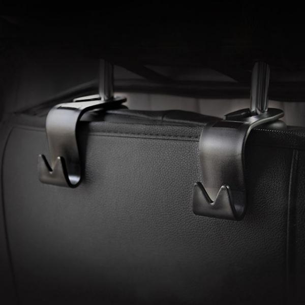 차량용 다용도 헤드레스트 가방걸이 4P DD-10313
