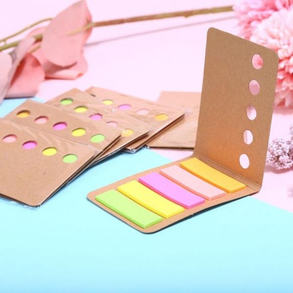 종이커버 점착메모지 북마크 스티커 메모지