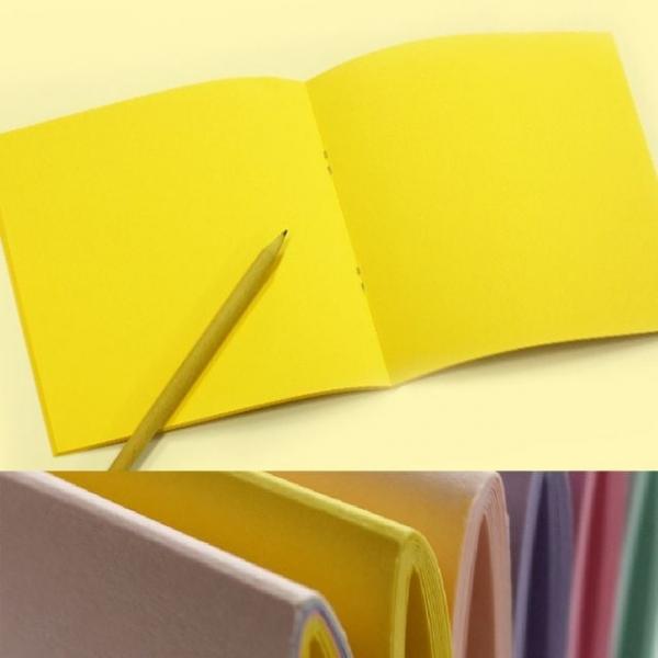 연필증정 필기감좋은 휴대용 미니 컬러 노트 32쪽