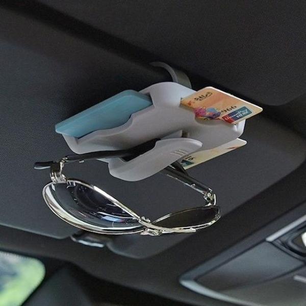 키밍 썬바이저 클립 자동차용품 썬글라스 수납 카드
