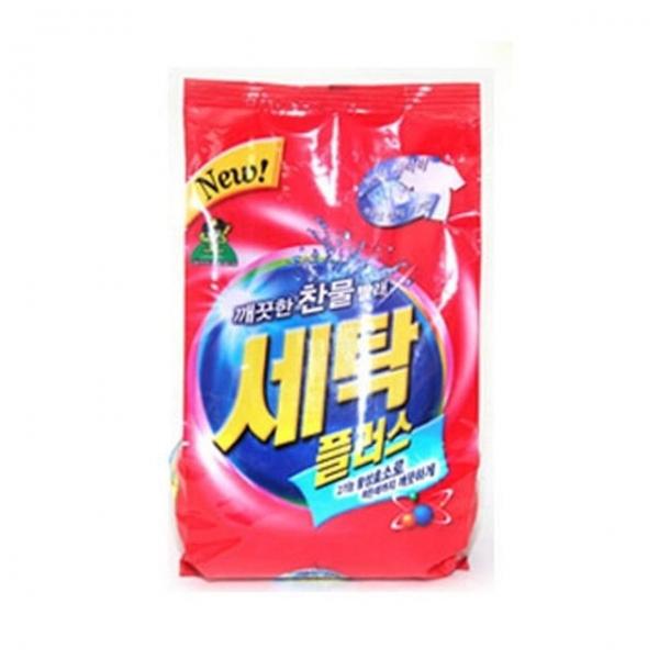 산 세탁 플러스 800g 세탁세제 가루세제 표백제 빨래비누 수퍼타이