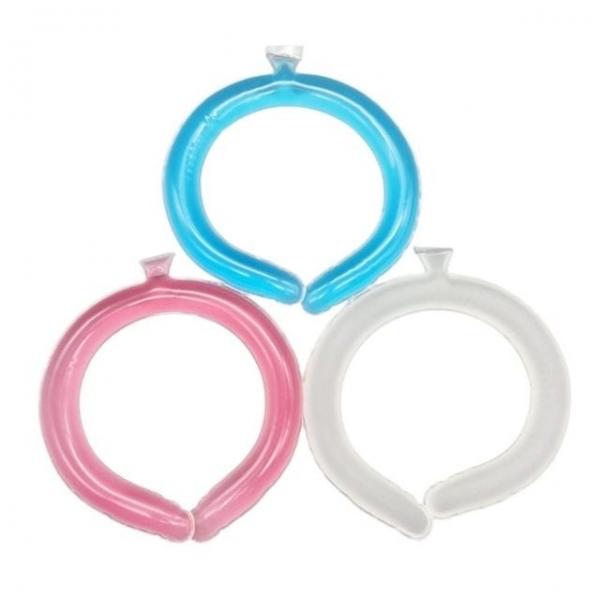 휴대용 여름 쿨링 튜브 아이스 얼음 목걸이 냉감스카