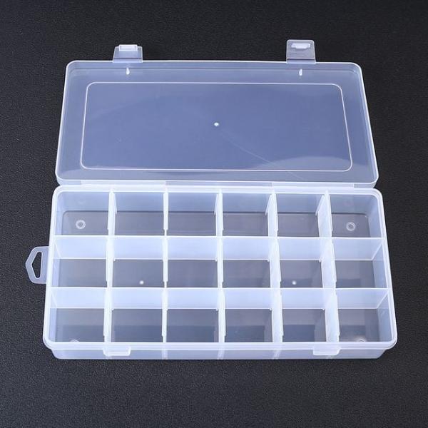 플라스틱 약통 수납함 낚시 액세서리 케이스 박스