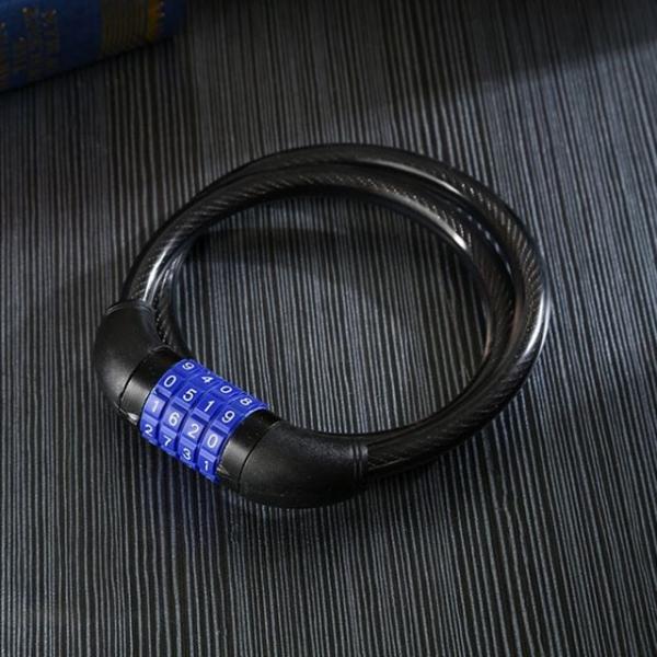 자전거 번호키 자물쇠 비밀번호 자물쇠 80cm DD-10468