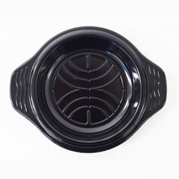 멜라민 뚝배기 받침대 돌솥 냄비 받침대 2호 19cm