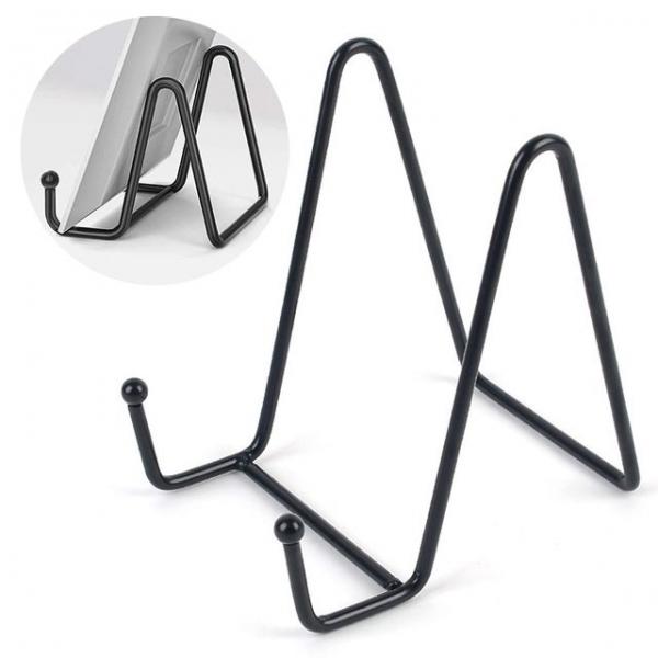 철제 받침대 거치대 중형 액자 스탠드 접시 도마 전시