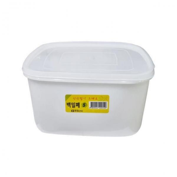 싱크롬 백밀폐 5호 DL-631 백색 흰색