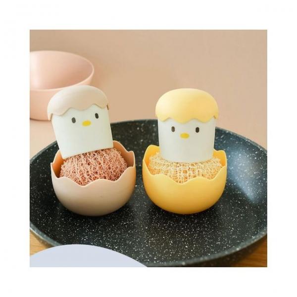 계란모양 수세미