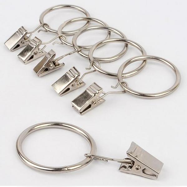 커튼 집게링 세트 커튼링 커튼집게 커튼핀 커튼고리