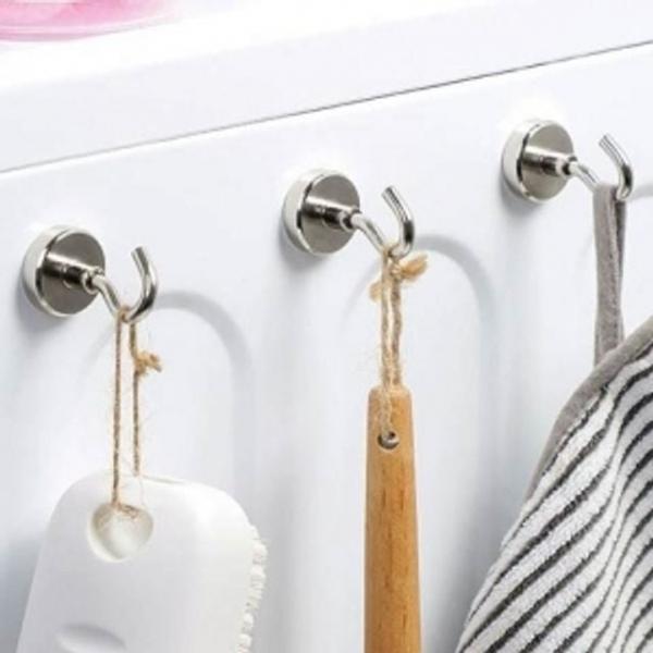 강력 자석후크 2개입 25x45mm 후크고리 후크걸이