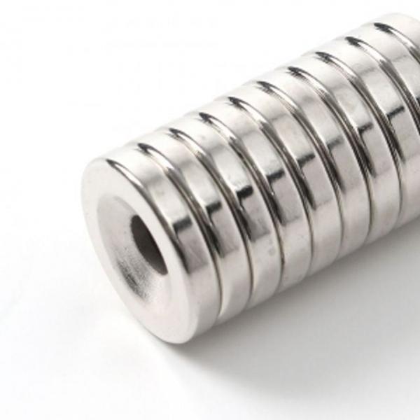 원형 자석 10개입 20x4mm 접시홀자석 링자석