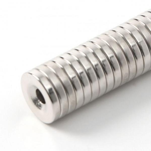 원형 자석 50개입 8x3mm 접시홀자석 링자석