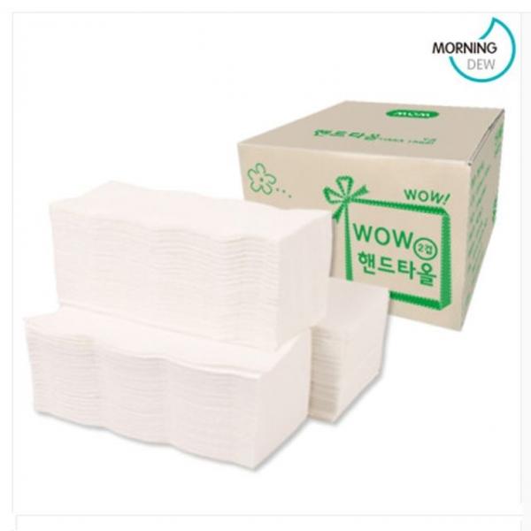 모닝듀_핸드타올 100매x18 (1800매-215x190mm)