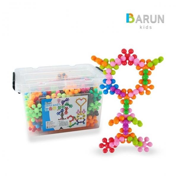 바른키즈 눈송이 블럭 (소) 200pcs