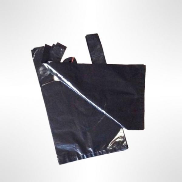 마트용 손잡이 비닐봉투 검정 26X45cm +11cm 200매