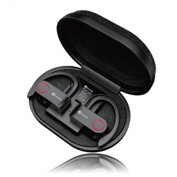 아남 완전무선이어폰/BT-AIR WING/귀걸이형/TWS/5.0