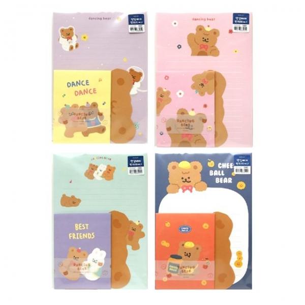 댄싱베어편지지(16개)