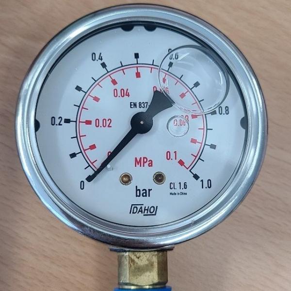 아나로그 압력게이지 압력계 63mm 0~1bar PT1/4