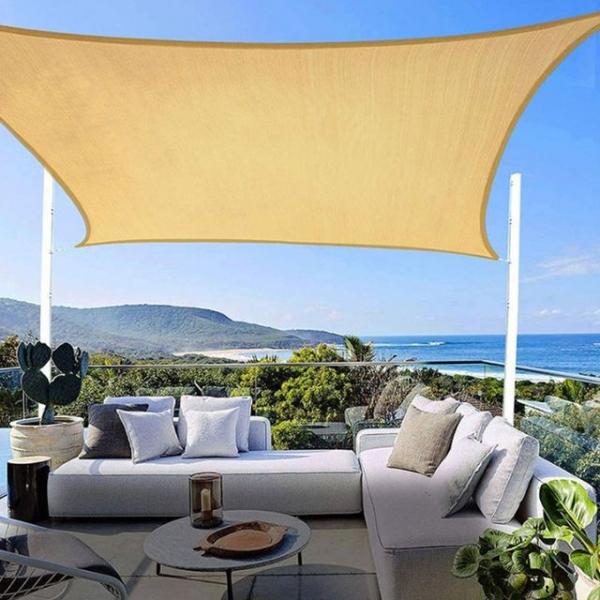 자외선차단 햇빛가림 그늘막 차약막 사각 가림막 2m