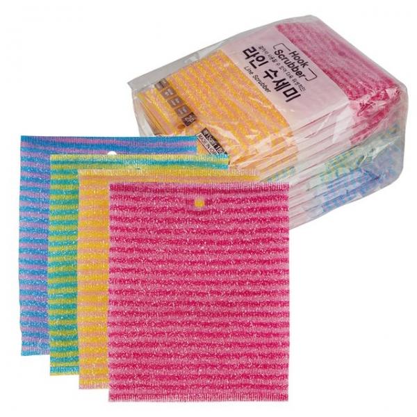 라인 수세미 2매입 10개 set