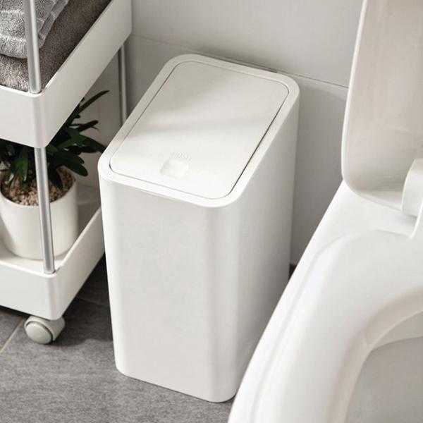 심플 원터치 슬림 휴지통 8.5L