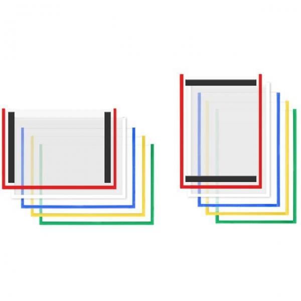 A4 후면자석 내용물교체형 투명 안내판 표지판 10개입