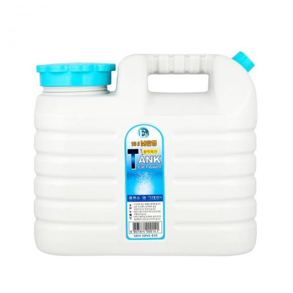 국산 약수터 물통 말통 약수통 엔파워 낮음형 10L
