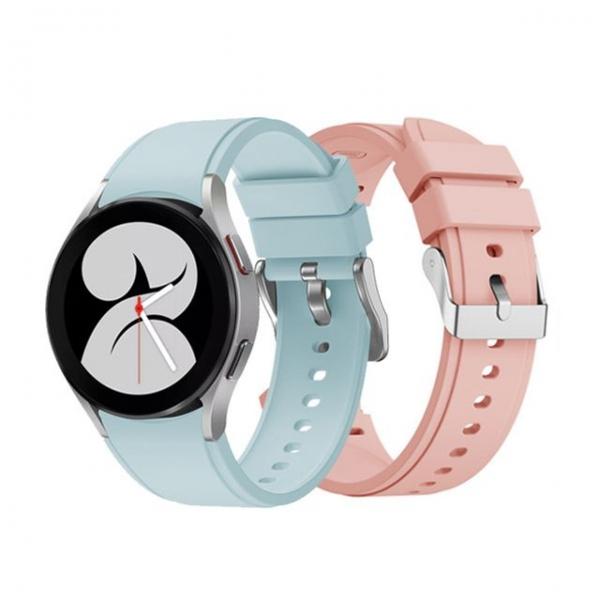 갤럭시워치7 6 5 4 전용 스포츠 벨트버클 실리콘스트