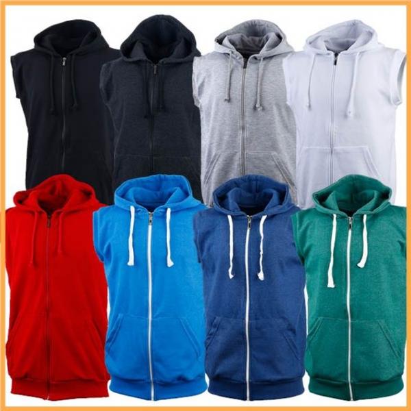 특양면 후드 조끼 집업 (남여공용)